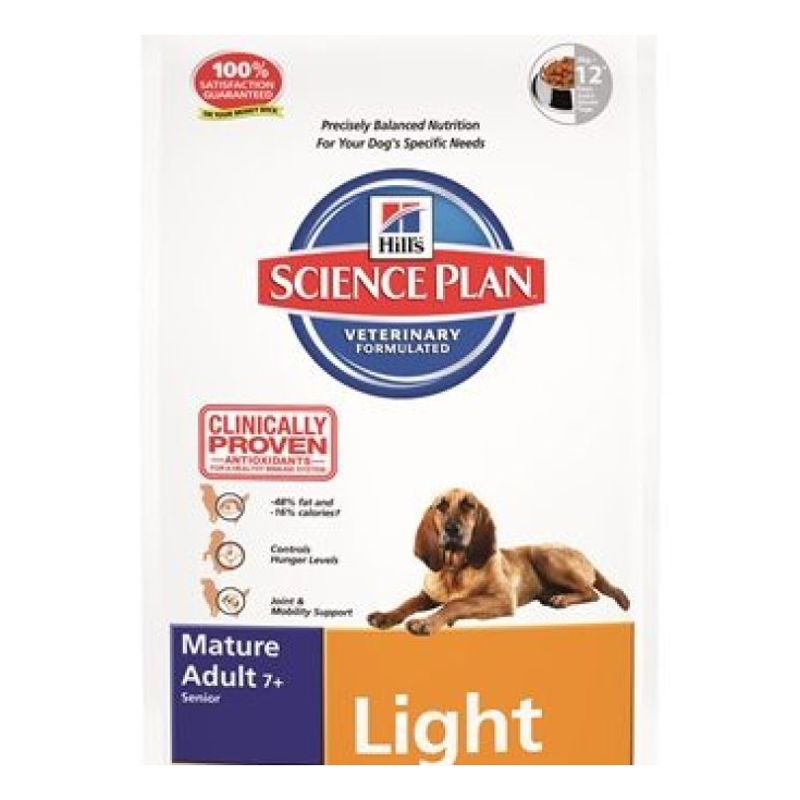 Hill's Science Plan Canine Sp Ma7 + poussin léger 12kg