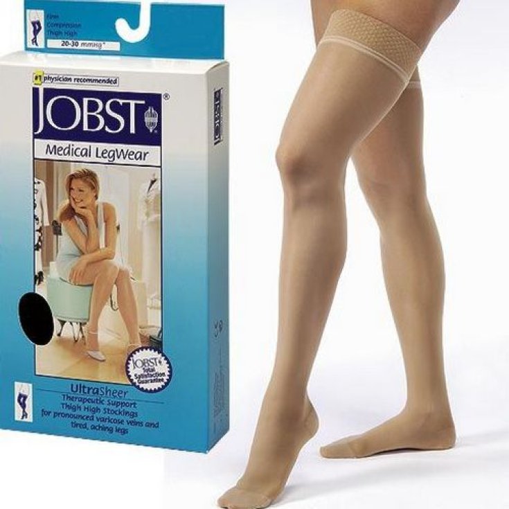 Jobst Ultra Sheer 20-30mmHg Stay Ups Couleur Naturelle Taille XL