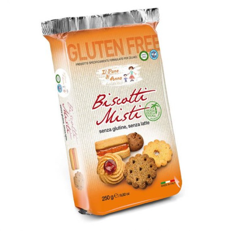 Il Pane di Anna Biscuits Mixtes Sans Gluten Sans Lait 200g