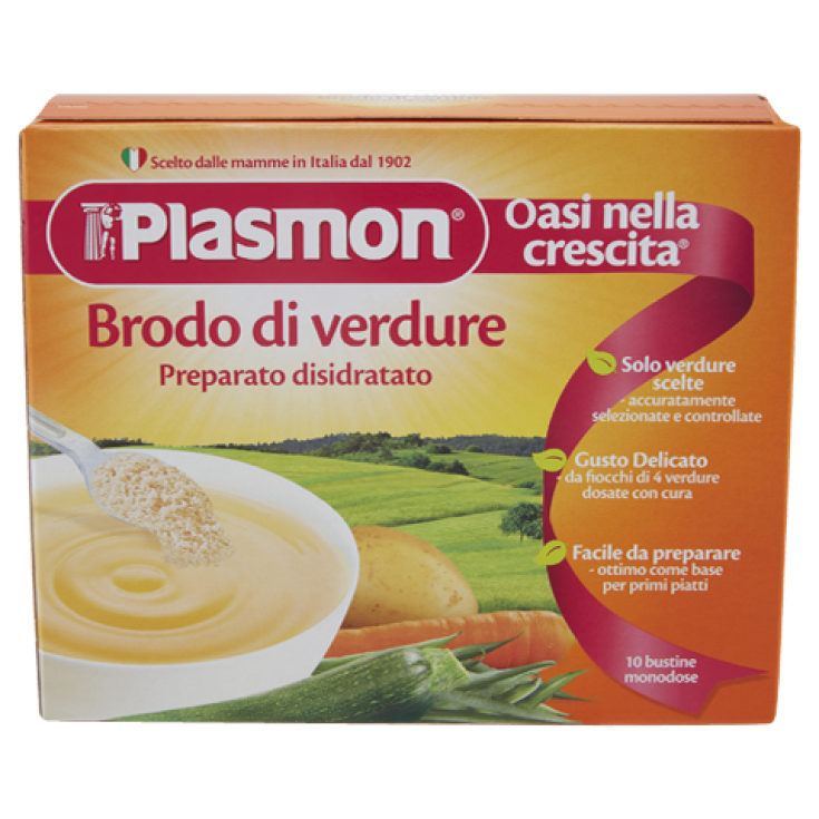 Plasmon Préparation Déshydratée Pour Bouillon De Légumes 80g