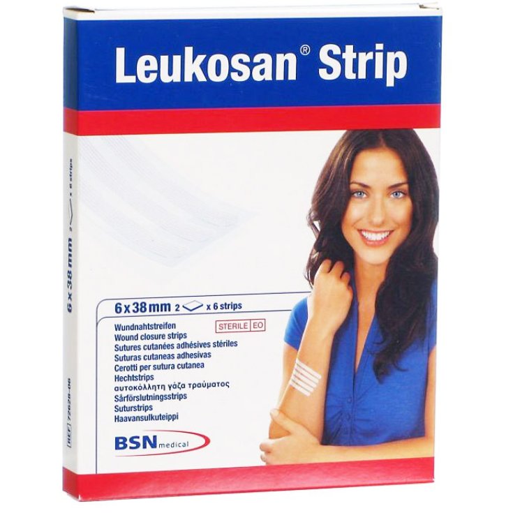 Bsn Medical Leukosan™ Bandelette 38x6mm 5 Bandelettes