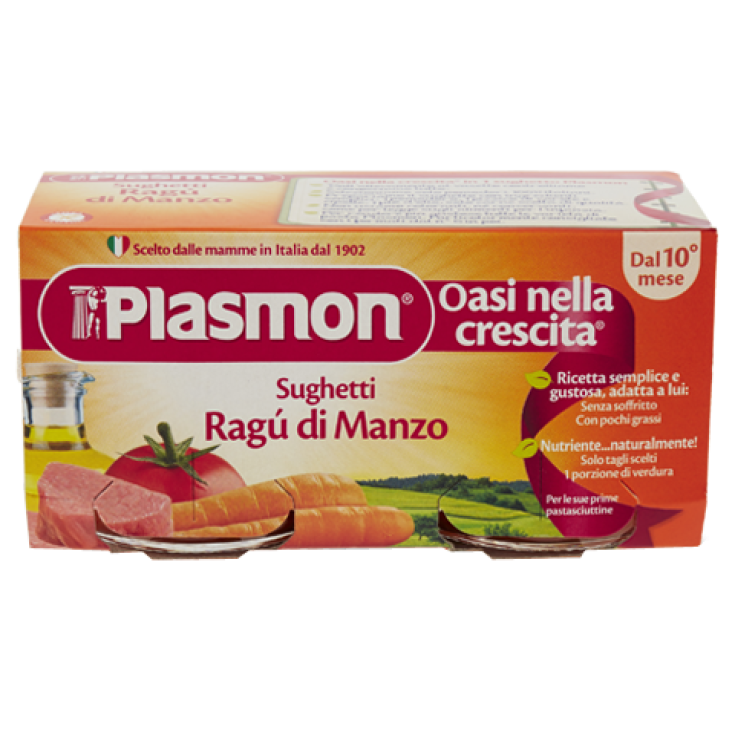 Plasmon Sughetto Ragoût de boeuf 2x80g