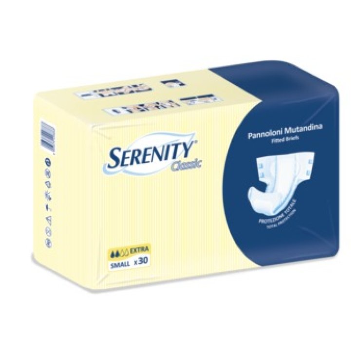 Serenity Classic Diaper Panty taille extra moyenne 30 pièces