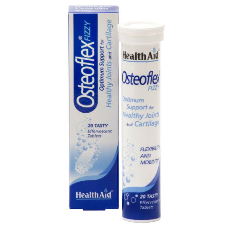 HealthAid Osteoflex Fizzy Complément Alimentaire 20 Comprimés Effervescents