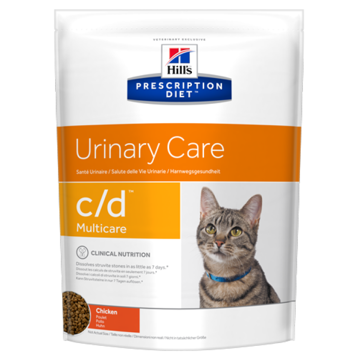 Hill's Prescription Diet Feline c/d Multicare Soin Urinaire au Poulet 1,5kg