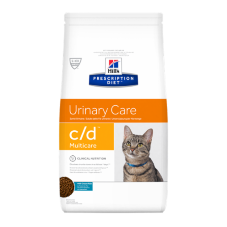 Hill's Prescription Diet Feline C/D Urinary Care with Ocean Fish 1,5kg