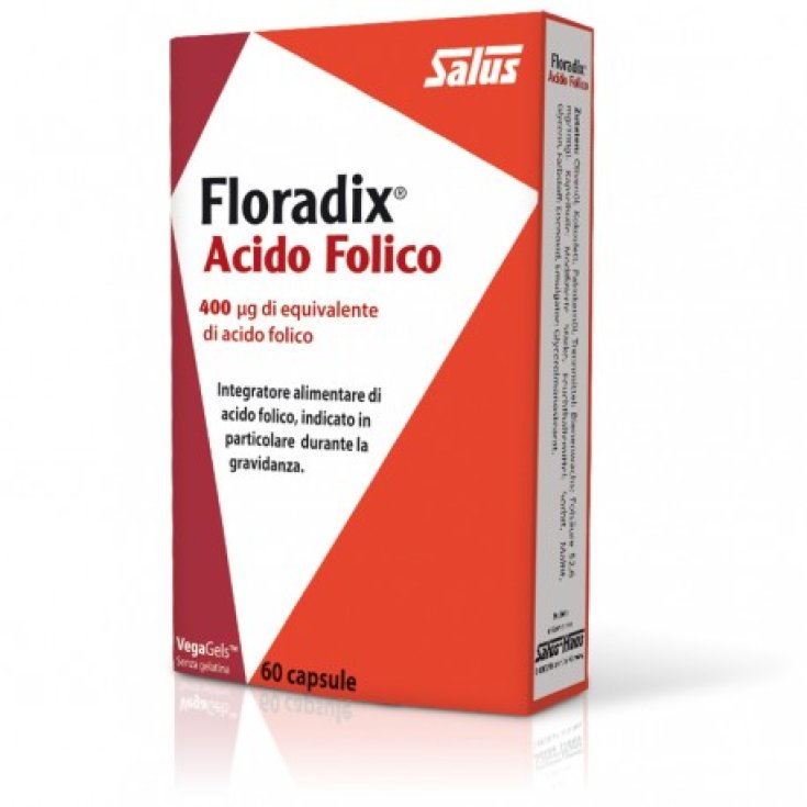 Salus Floradix Acide Folique 60 Gélules