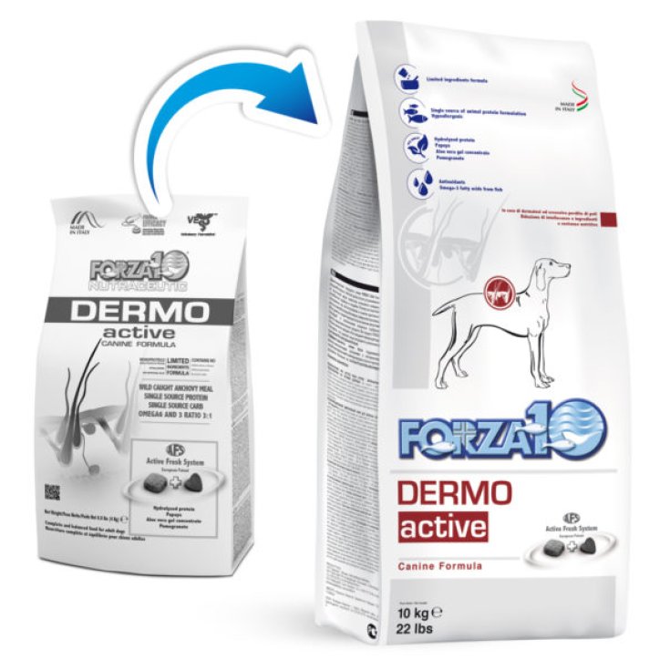 Forza 10 Dermo Active Croquettes pour Chiens 10kg