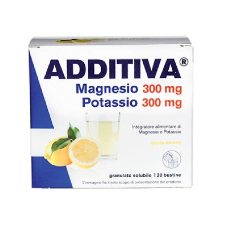 Additif Magn300 + pot300mg Complément Alimentaire 20 Sachets