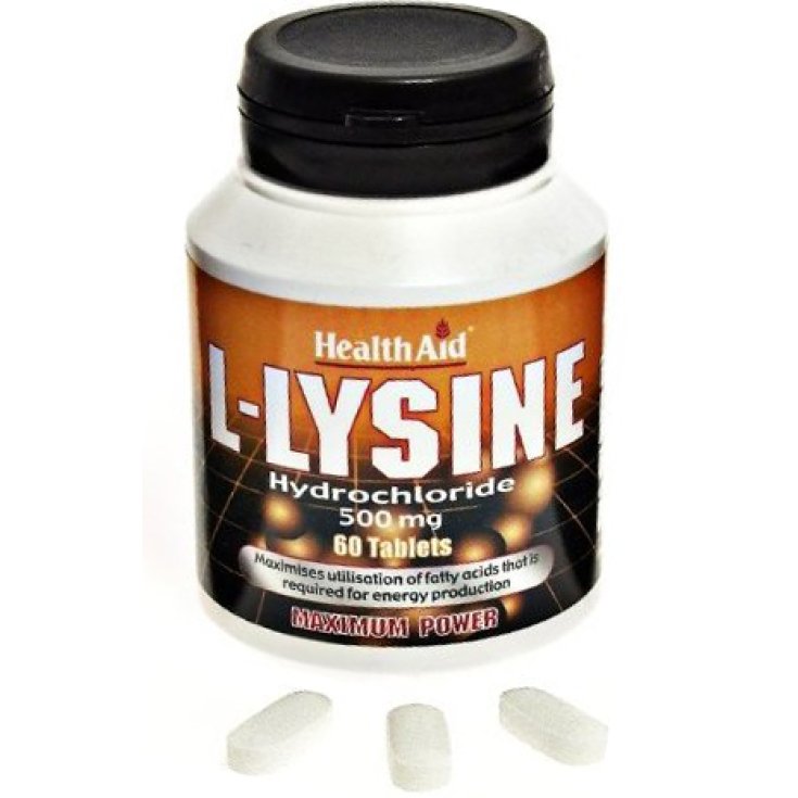 Health Aid L-Lysine 500 Mg 60 Comp