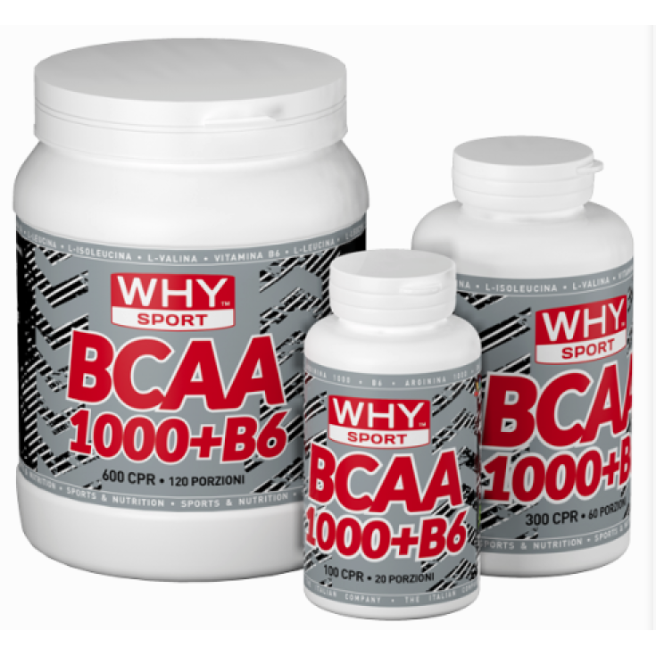 Why BCAA 1000 + B6 Complément Alimentaire 300 Gélules