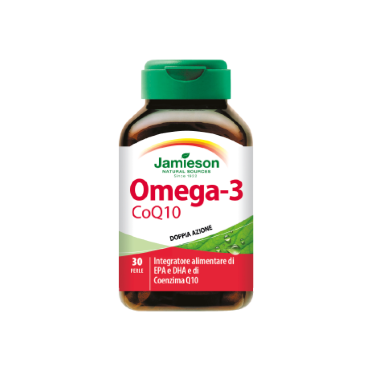 Jamieson Omega 3 Coq10 Complément Alimentaire 30 Perles