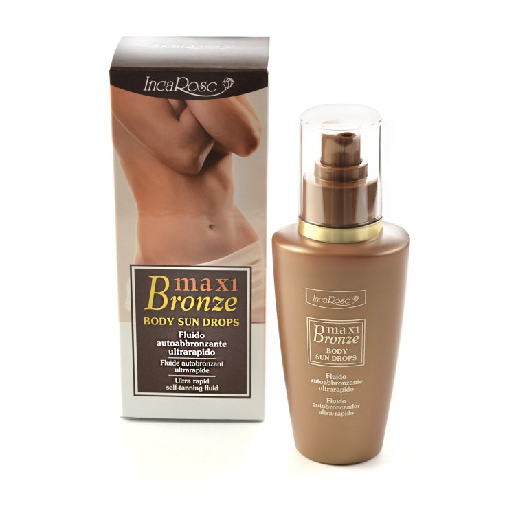 IncaRose Maxi Bronze Gouttes de Soleil Corps Fluide Autobronzant 125 ml