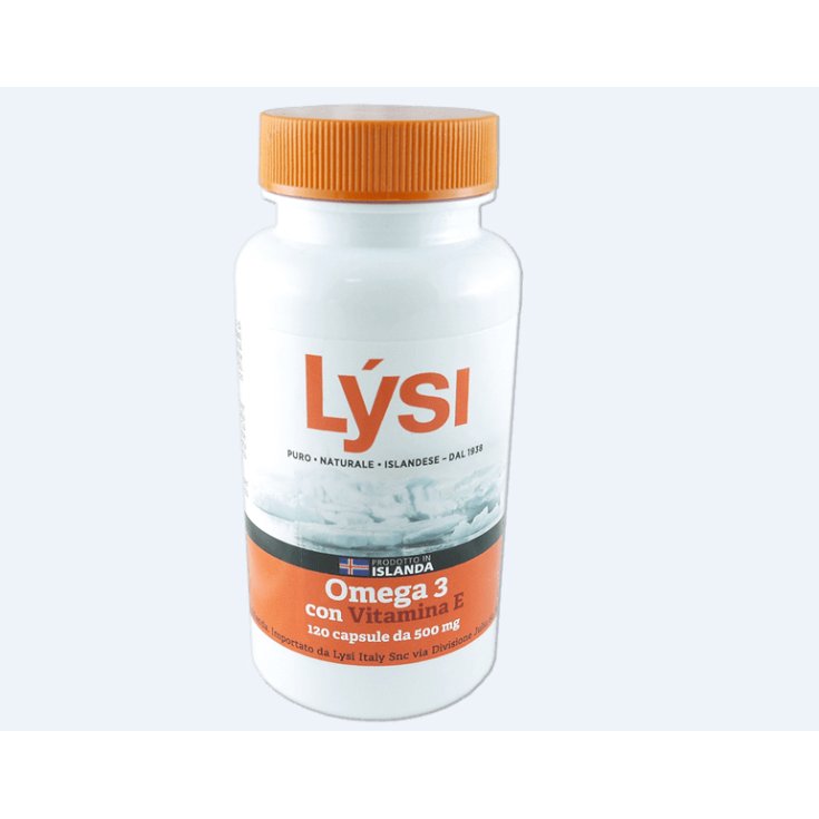 Lysi Oméga 3 Avec Vitamine E Complément Alimentaire 120 Gélules