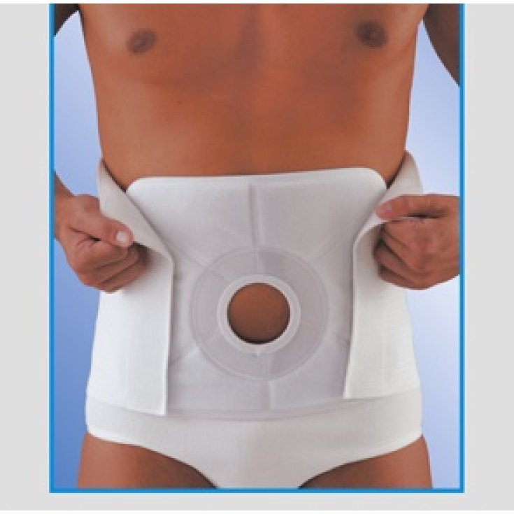 Scudotex Ceinture Colostomie 24cm Avec Panneau ø cm 7 Taille 2 (S)