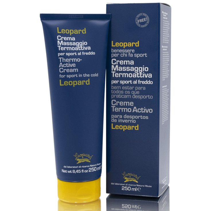 Crème de Massage Thermoactive Léopard 250ml