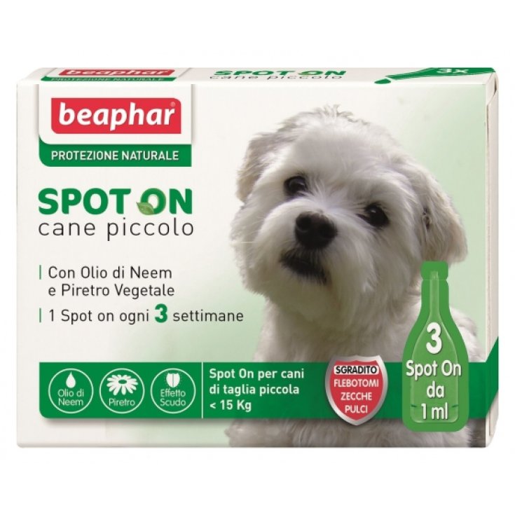 Beaphar Natural Protection Spot On Chien Petite Taille 3 Pièces