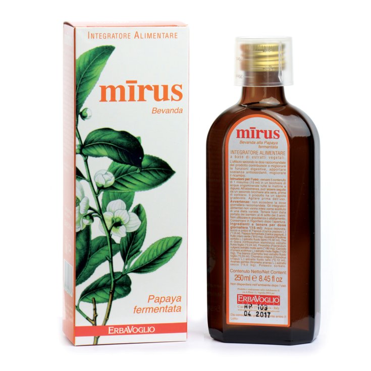 Erbavoglio Mirus Papaye Boisson 250ml