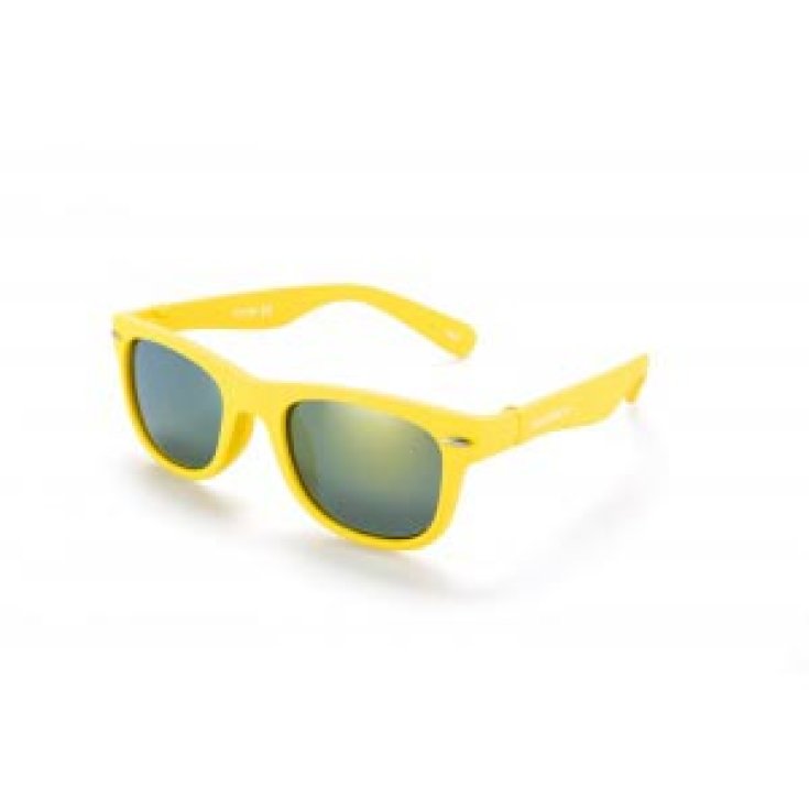 Lunettes de soleil Doubleice Vintage jaune soleil