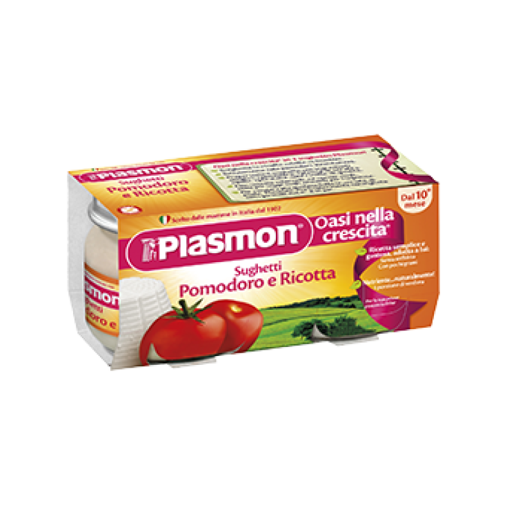 Plasmon Sughetto Tomate Et Ricotta 2x80g