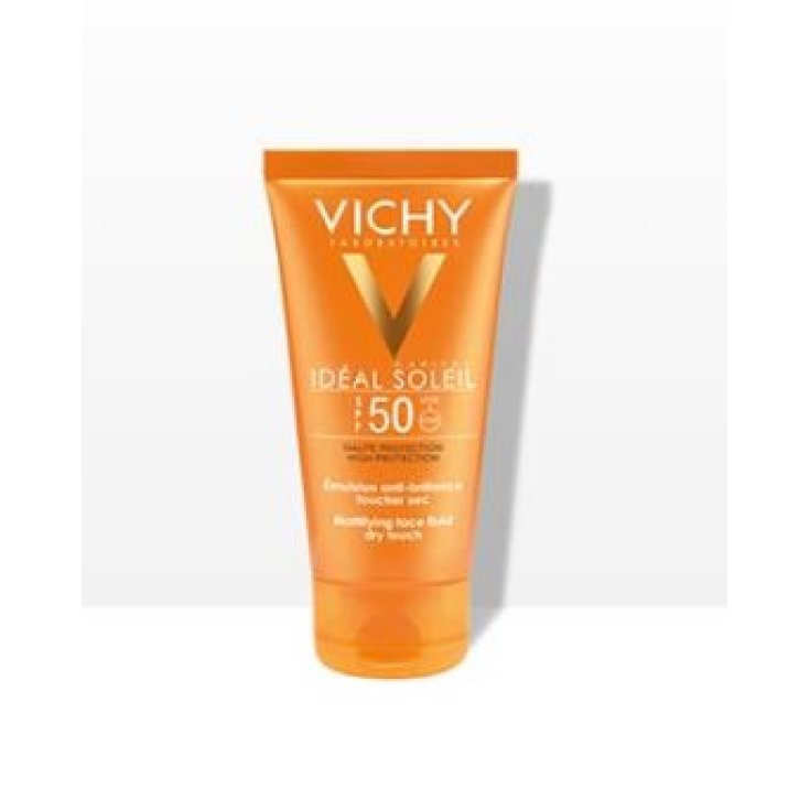 Vichy Idéal Soleil Fluide Matifiant Visage Toucher Sec Spf50 50 ml