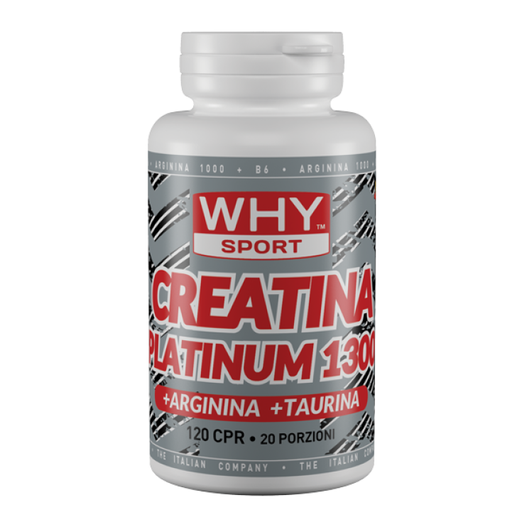 Why Sport Creatine Platinum Complément Alimentaire 300g