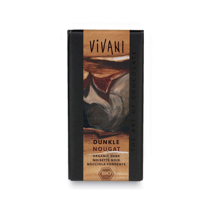 Baule Volante Vivani Chocolat Noir Aux Noisettes Snack 100g