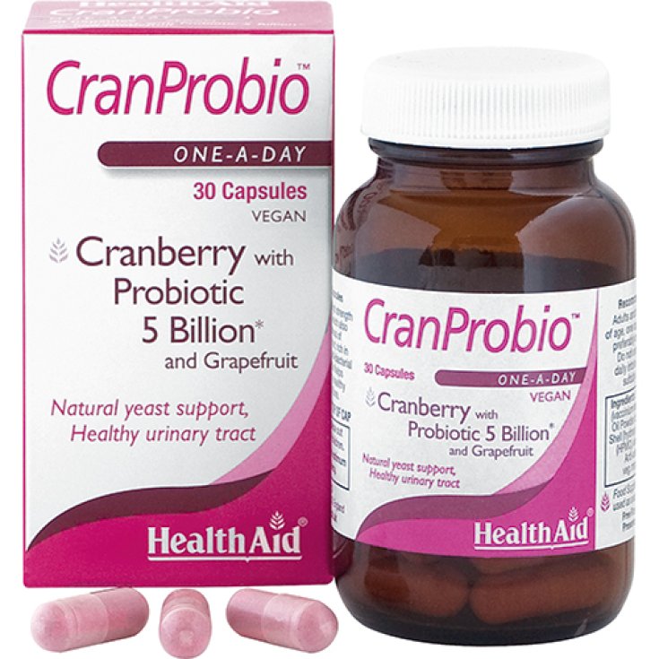 Health Aid Cran Probio 30 Vcaps