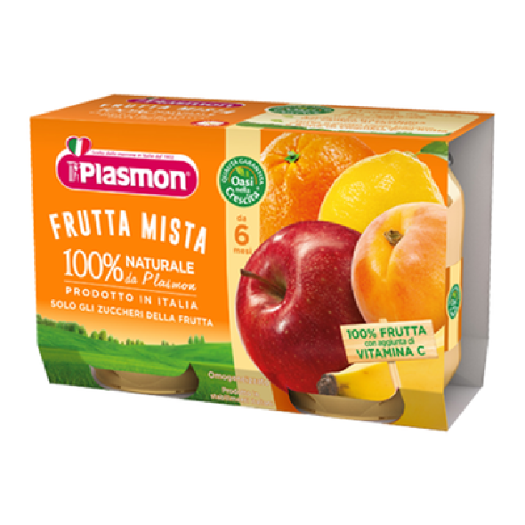 Plasmon Homogénéisé Fruit Flavors Of Nature Fruits Mixtes 4x100g