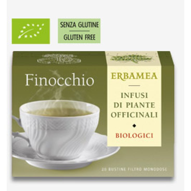 Erbamea Infusions de Plantes Officinales Bio Fenouil 20 Filtres