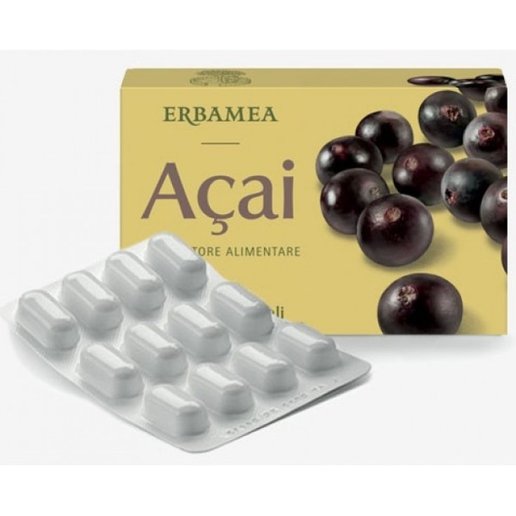 Erbamea Açai Complément Alimentaire 24 Gélules