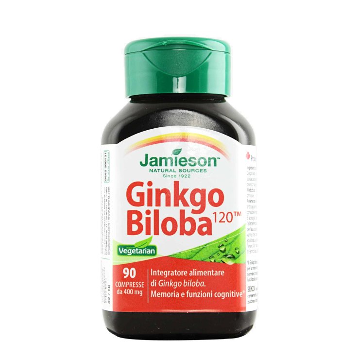 Biovita Jamieson Ginkgo Biloba 120 Tm Complément Alimentaire 90 Comprimés