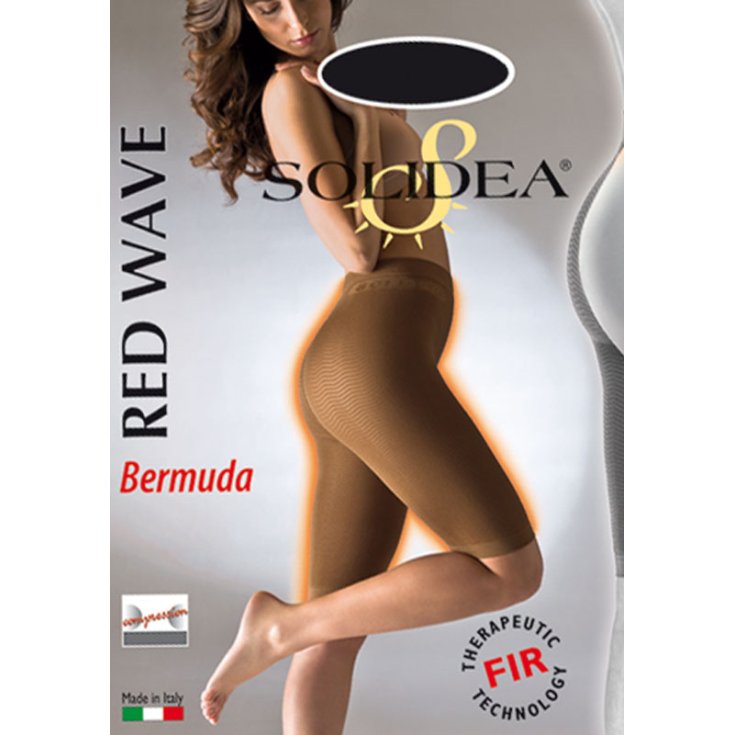 Solidea Red Wave Bermuda Couleur Noir Taille 4-L