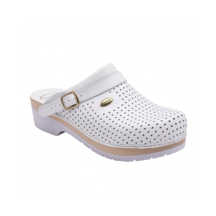 Dr. Scholl's Clog Super Comfort B/s Ce Bycast Couleur Blanc Taille 35 1 Paire