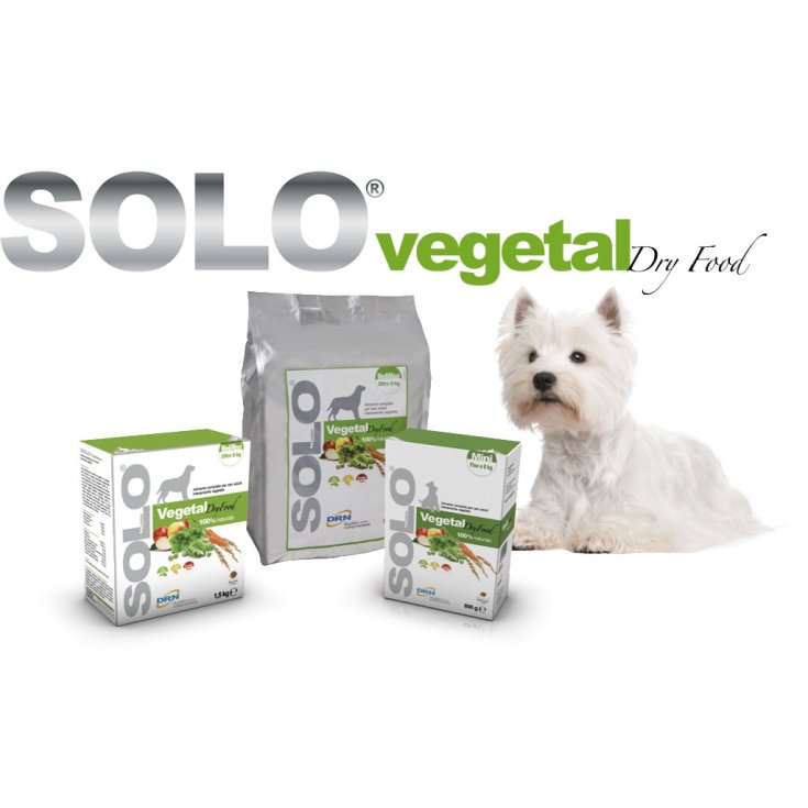 Solo Vegetal Croquettes Croquettes Complètes Végétales pour Chiens 1,5kg