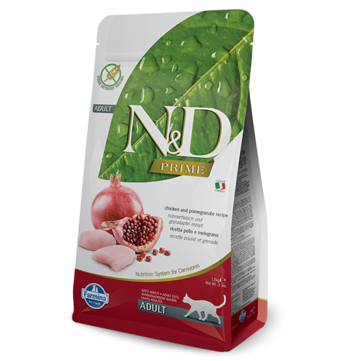 Farmina N&D Natural & Delicious Poulet Et Grenade Chats Adultes 1,5kg