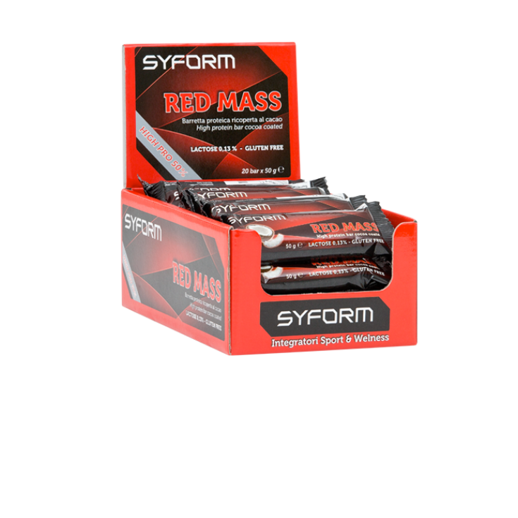 Barre Protéinée Cacao Red Mass Syform 50g