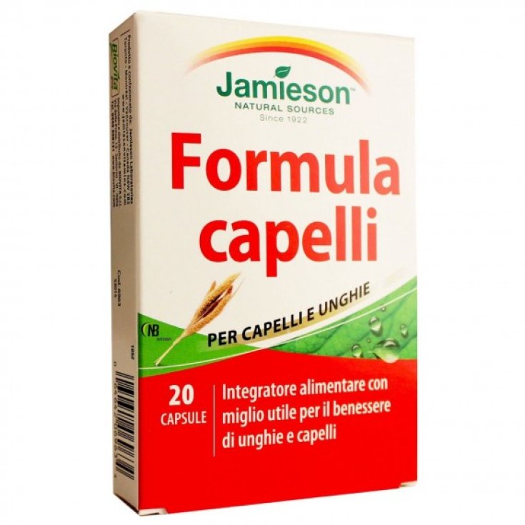 Jamieson Formula Complément alimentaire capillaire 20 gélules