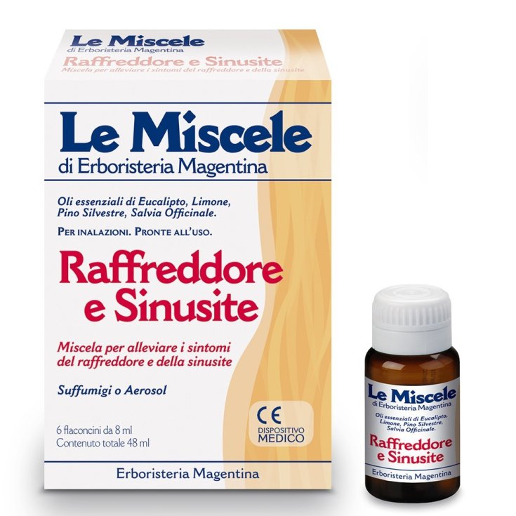 Herboriste Magentina The Cold and Sinusitis Blends 6 flacons de 8 ml