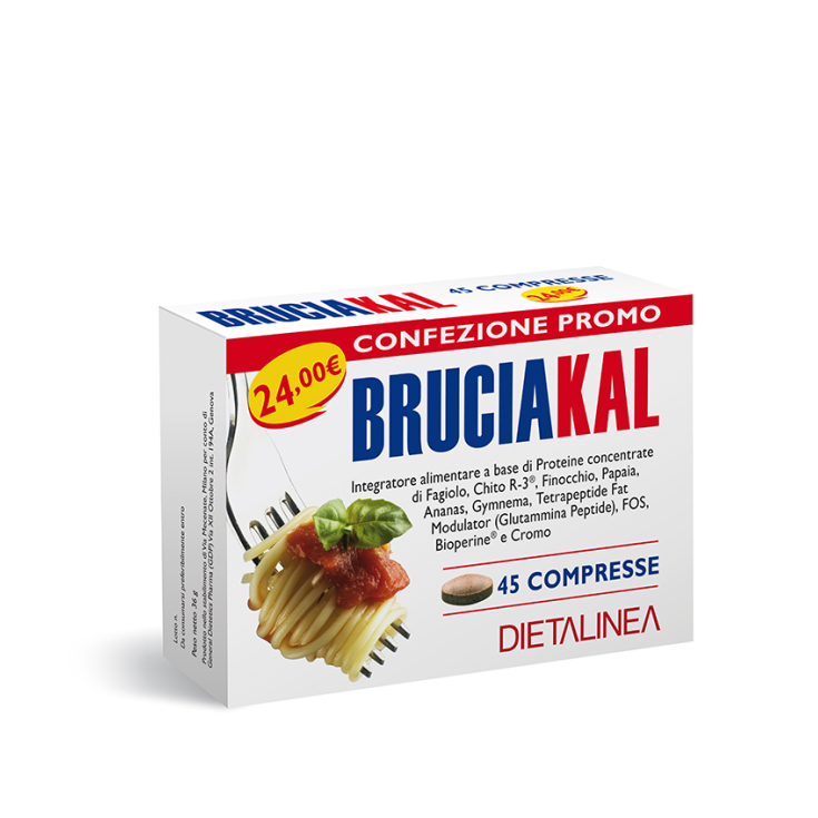 Dietalinea Bruciakal Complément Alimentaire 45 Comprimés