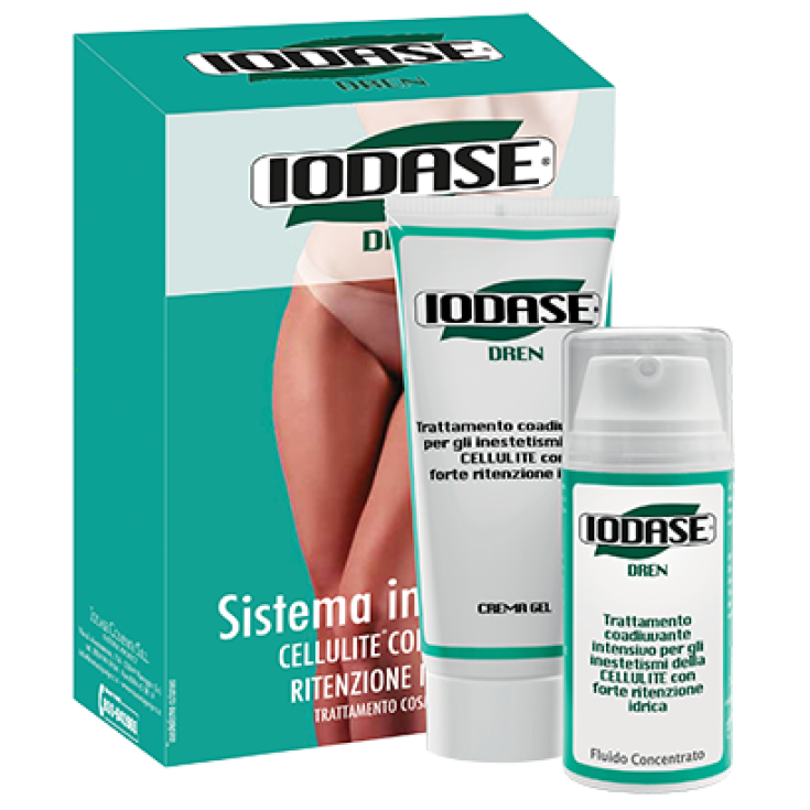 Iodase Dren Crema Duo Pack Crème 200 ml + Fluide Concentré 100 ml