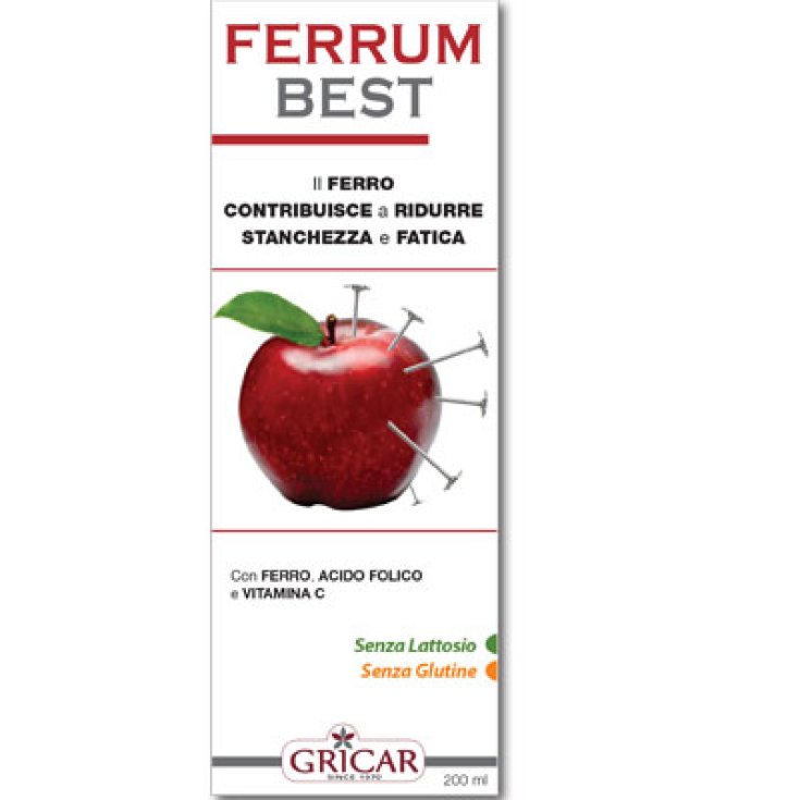 Gricar Ferrumbest Complément Alimentaire Sans Gluten 200 ml