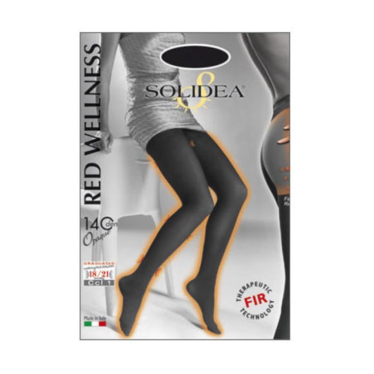 Solidea Rouge Wellness140 Opaque Moka Couleur Taille 4 Xl-Xl Une Paire