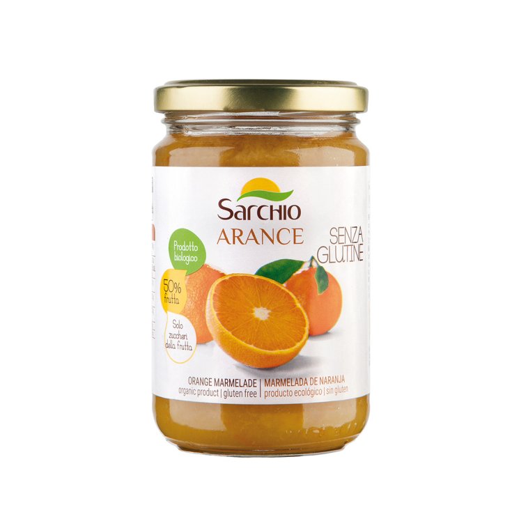 Sarchio Compote d'Orange Sans Gluten Bio 320g