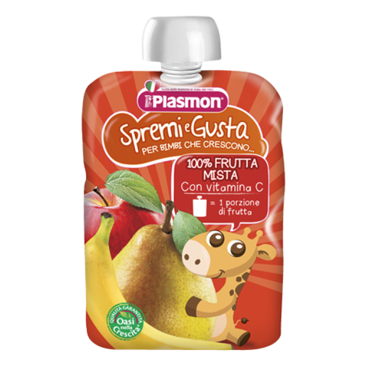 Plasmon Squeezer And Gusta Mélange De Fruits 100ml