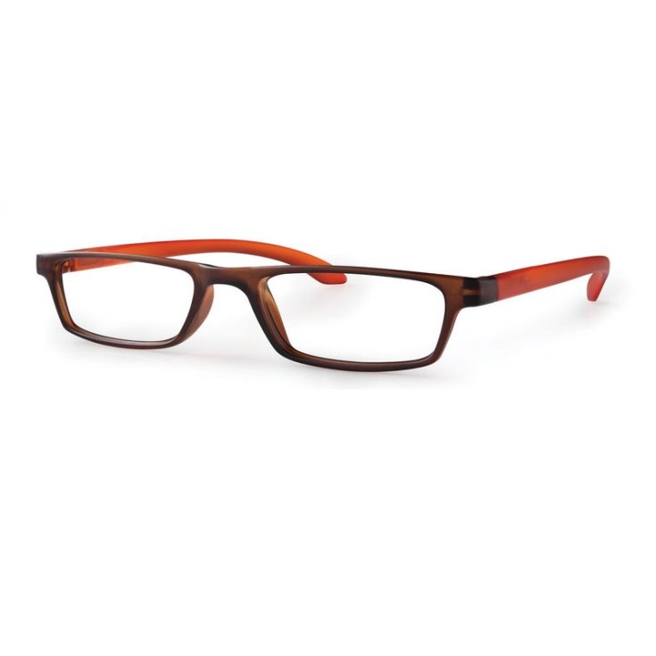 Lunettes Premium Tendance Orange / Marron Dioptrie +1.00