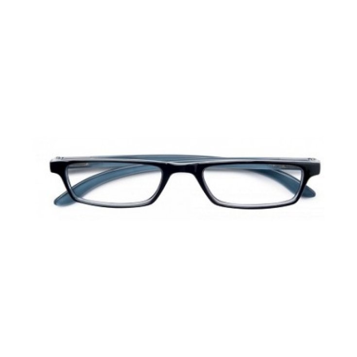 Lunettes Premium Trendy Noir / bleu Dioptrie +1.50