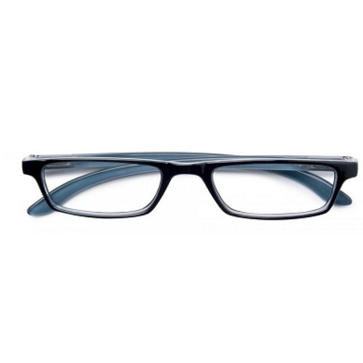 Lunettes Premium Tendance Noir / Bleu Dioptrie + 2.00