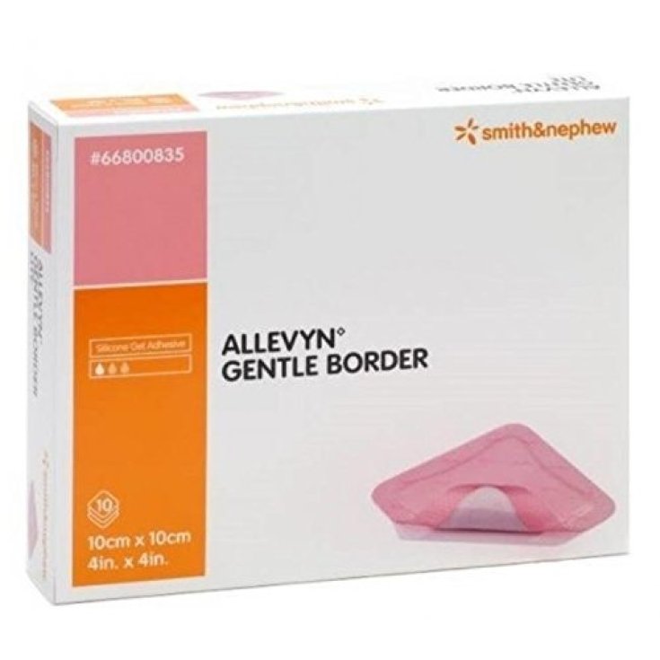 Pharmaidea Allevyn Patchs Bordure Doux 10x10 10 Pièces