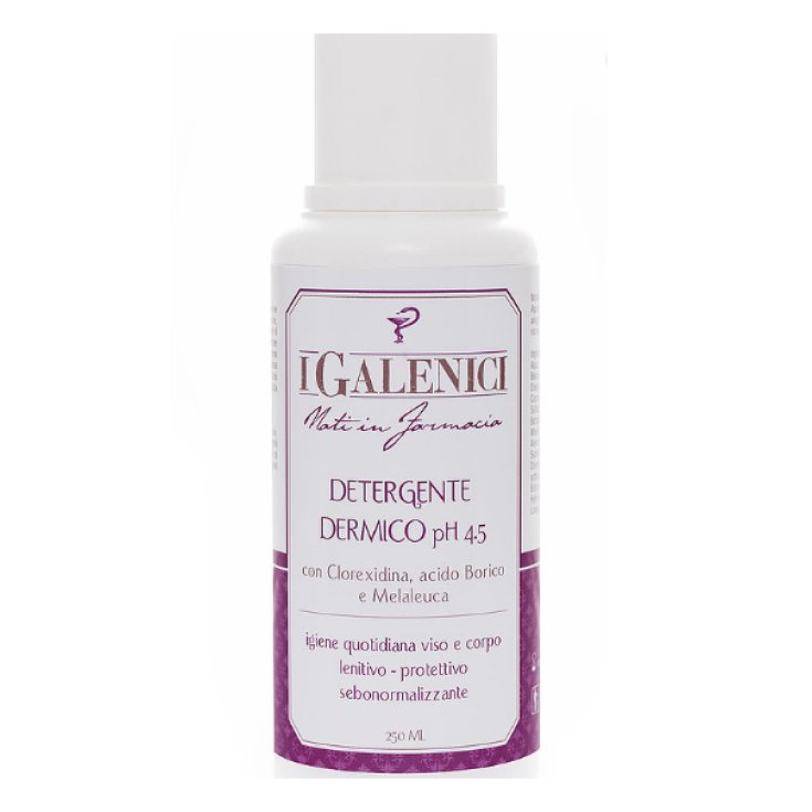 I Galenici Nettoyant Dermique Hygiène Quotidienne Visage Et Corps PH 4.5 250ml